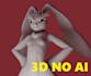 a custom furry 3d model