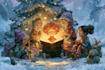 do christmas book illustration