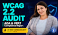 do website accessibility audit ada compliance wcag 2 2 vpat report