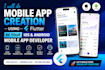 do mobile app creation using flutter and be your mobile app developer