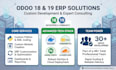 develop and customize odoo 18 and 19 erp modules