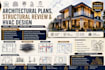 create architectural plan, mep design and structural drawing