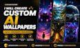 create custom ai live wallpapers for you