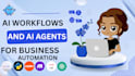 develop custom ai agent with python and n8n