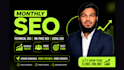monthly SEO service with technical on page and local