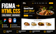 convert figma to responsive HTML CSS website