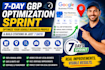 optimize your gmb profile and build citations in a 7 day sprint