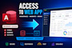 convert your microsoft access database to a web application