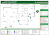 create a professional fire evacuation plan in autocad