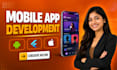 do mobile app development, ios app development, android app as flutter developer