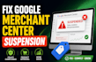 fix google merchant center suspension and misrepresentation