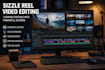 edit a professional cinematic sizzle reel