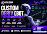 develop a custom deriv dbot for your trading strategy