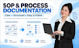 create clear sops and process documentation