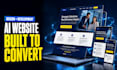 build a modern business website using ai
