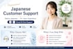 provide professional japanese customer support
