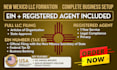 register your new mexico llc with ein and registered agent service