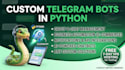 develop a custom telegram bot