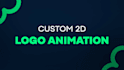 create a professional custom 2d logo animation