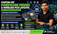 do esp32, stm32 iot pcb design, wireless layout and circuit schematic