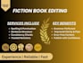 do fiction and non fiction book editing and proofreading
