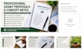 write professional grant proposals and concept notes