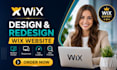 design, redesign and develop a professional wix website