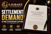 draft a professional settlement demand and pre litigation letter