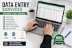 do accurate data entry and urdu english typing