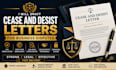 draft cease and desist letters for business disputes