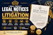 prepare legal notices before litigation