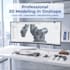 create professional 3d models and designs in onshape