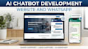 build an ai chatbot for whatsapp and website