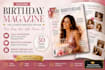 design a personalized birthday magazine templates