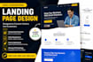 do landing page design for high conversions