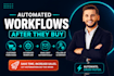 set up flodesk post purchase follow up and checkout automation