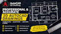 create 2d autocad drawings
