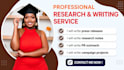 write press releases, research notes, PR outreach, campaign projects