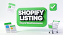 do e commerce product listing for shopify, woocommerce, and etsy
