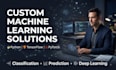 build custom machine learning and deep learning solutions in python