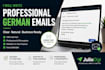 write professional business emails and messages