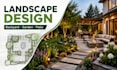 design landscape, backyard, garden, patio and outdoor spaces