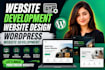do website development, website design, wordpress website development