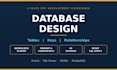 design your database schema with tables keys and relationships