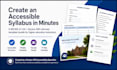 deliver a section 508 and wcag syllabus template bundle