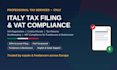 file your italy tax return and iva vat registration