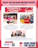 support in crafting social media captions and collateral