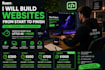 make you a website from start to finish and upkeep it
