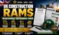 write UK construction rams, method statements, risk assessments and tenders