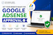get your website ready for google adsense approval